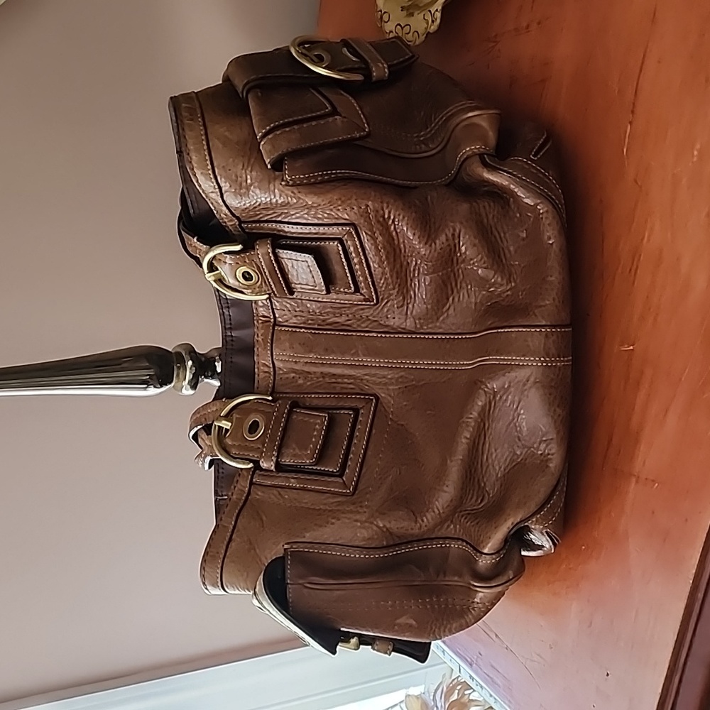 Coach leather purse